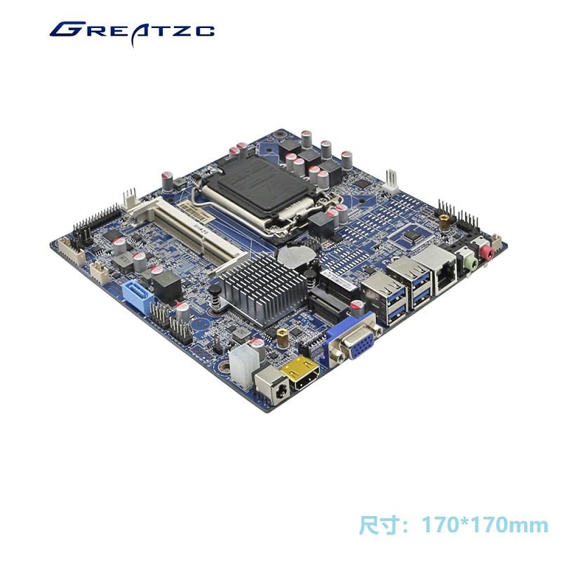 Mini ITX一體機主板 迷你PC主板 INTEL H310芯片組 支持9、8、7、6代CPU